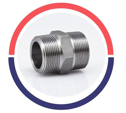 UNS S31803 Hex Nipple