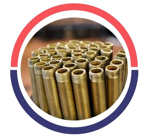 Threaded Brass Tube